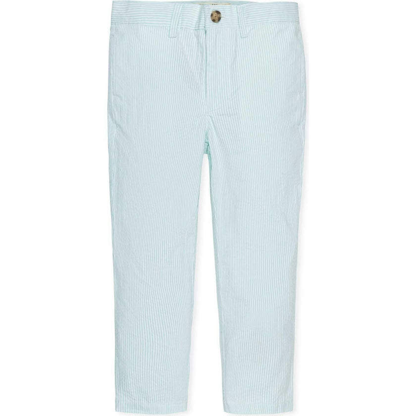Organic Seersucker Suit Pant