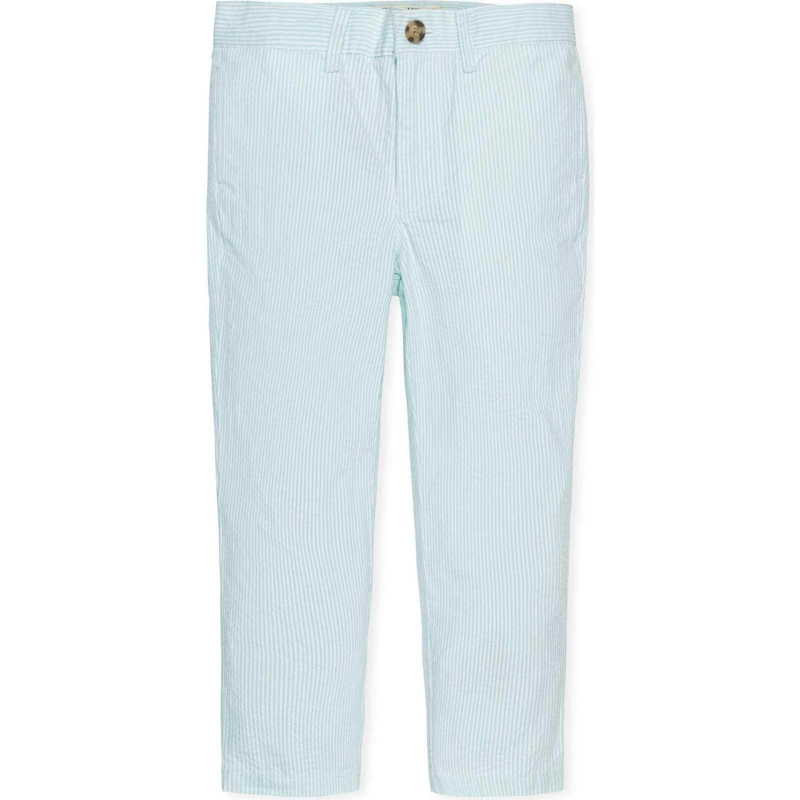 Organic Seersucker Suit Pant