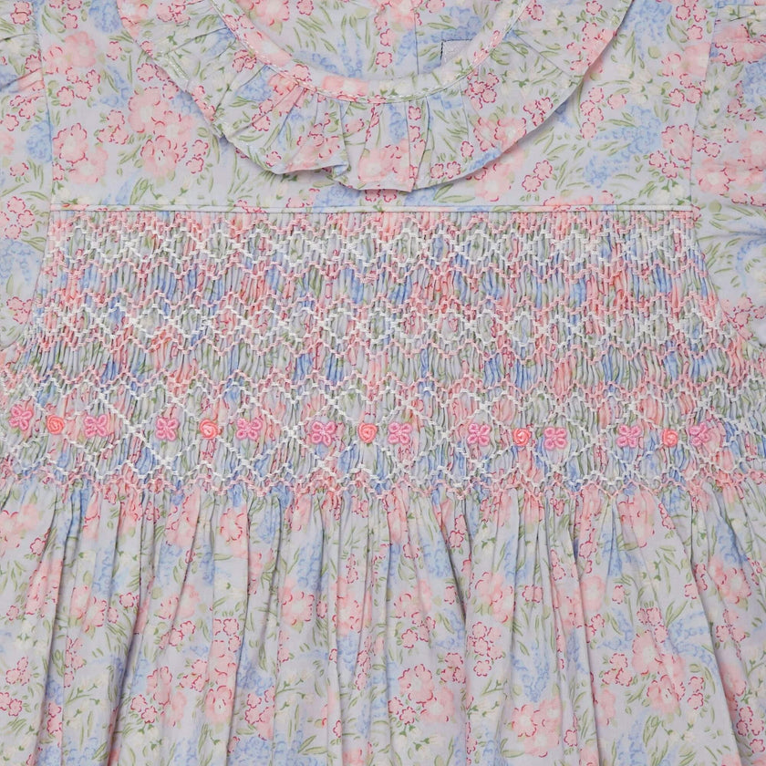 Hand-Smocked Baby Dress