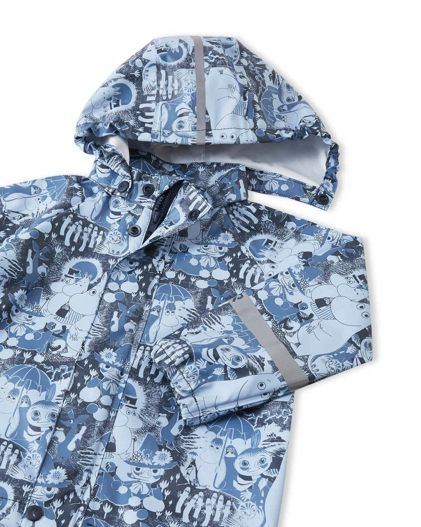 Moomin Vesi - Kids' Waterproof Rubber Rain Jacket