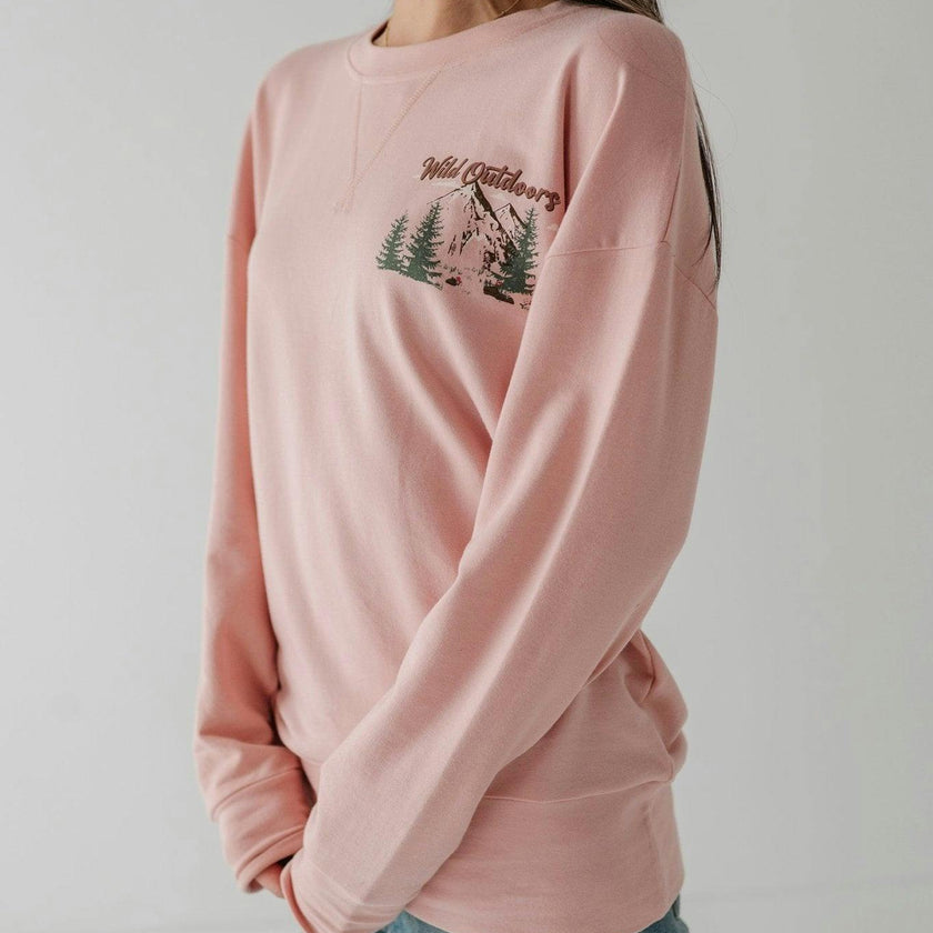 Women's Pullover Mama in Burlwood