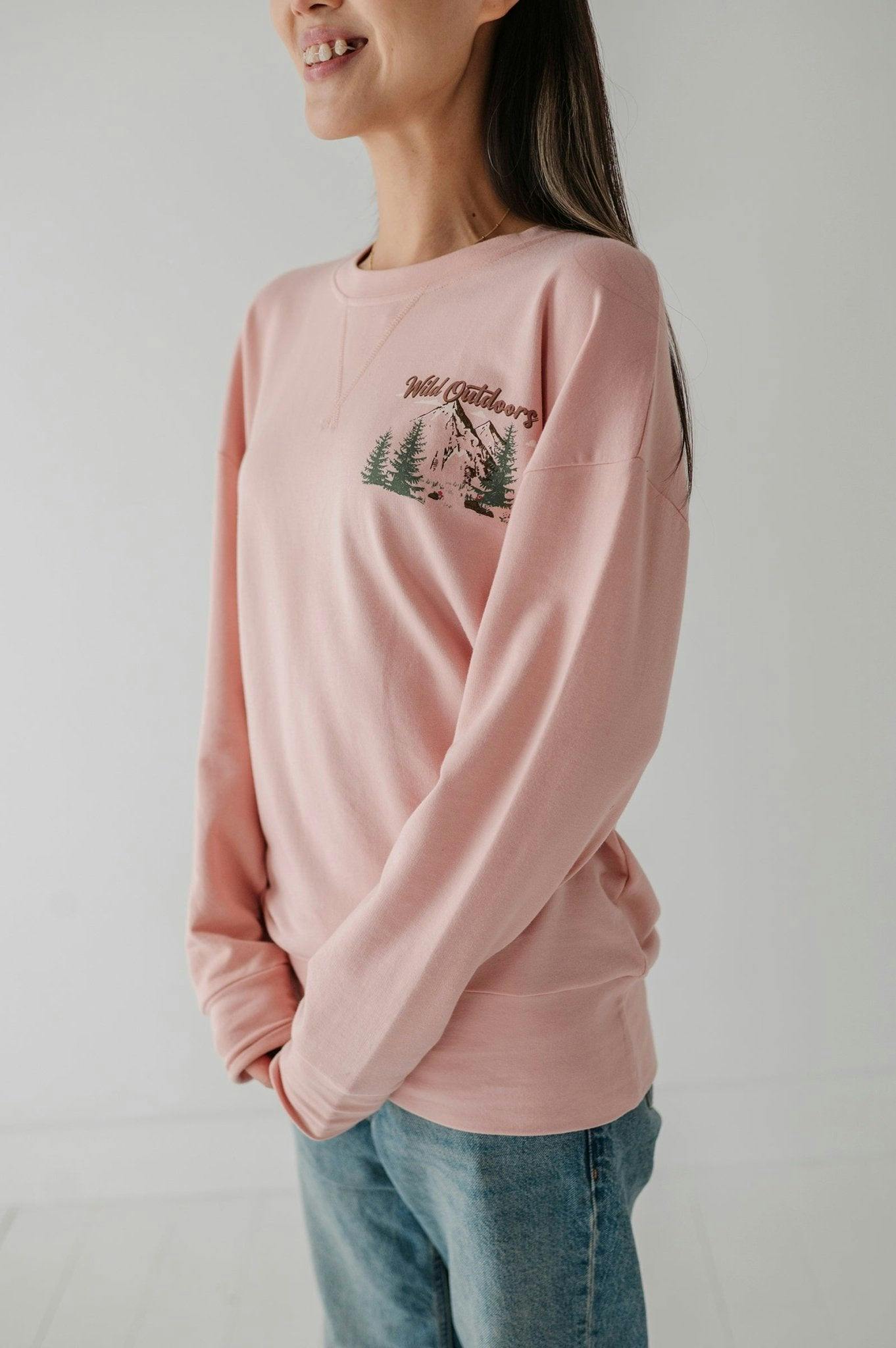 Women's Pullover Mama in Burlwood