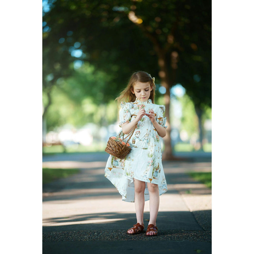 Aoki Dress-Bramble Rabbit Short Sleeve