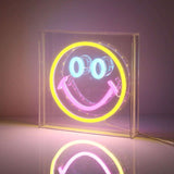 Neon Art Desktop /Wall Sign-Smile