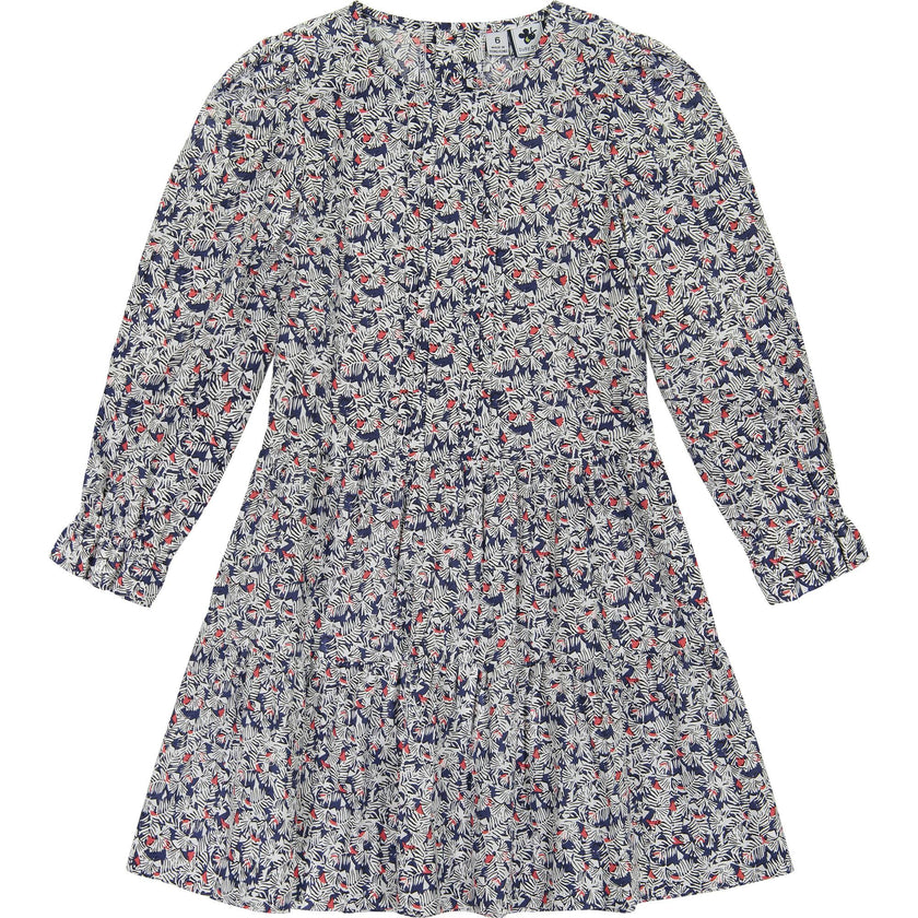 Poppy Dropwaist Dress, Florals