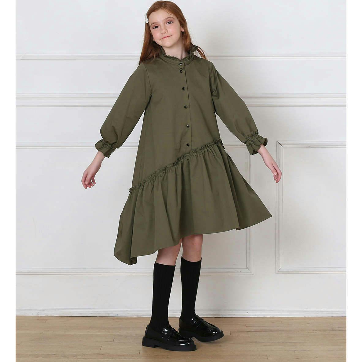 Kate dress (army-green)