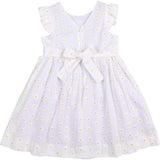 Embroidered Daisy Dress