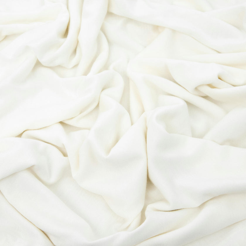 Stretch Knit Swaddle Blanket 2 Pack - White