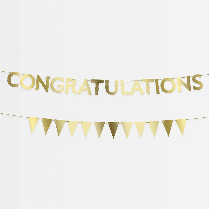 Congratulations Mini Matchbox Garland Set