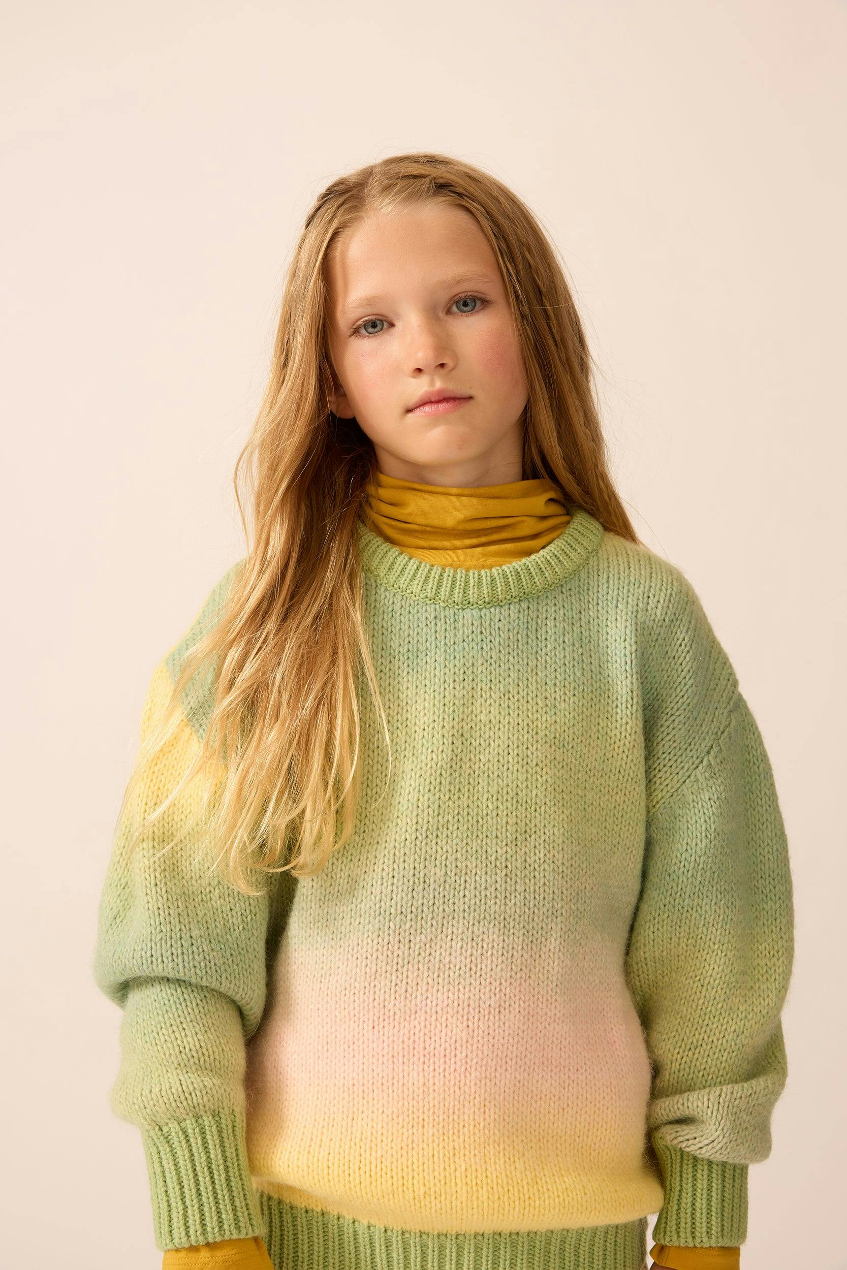 Alpaca Weekend Sweater in Ombre