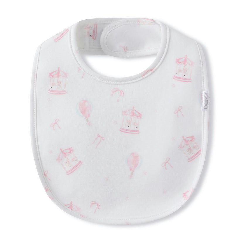 Magnetic Bib 2-Pack - Carousel