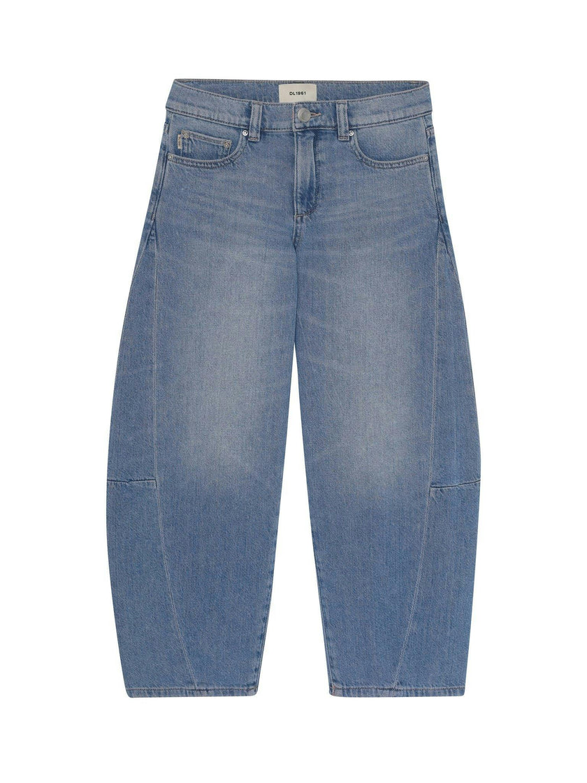 Lilia Relaxed Barrel Jeans | Indigo Rose
