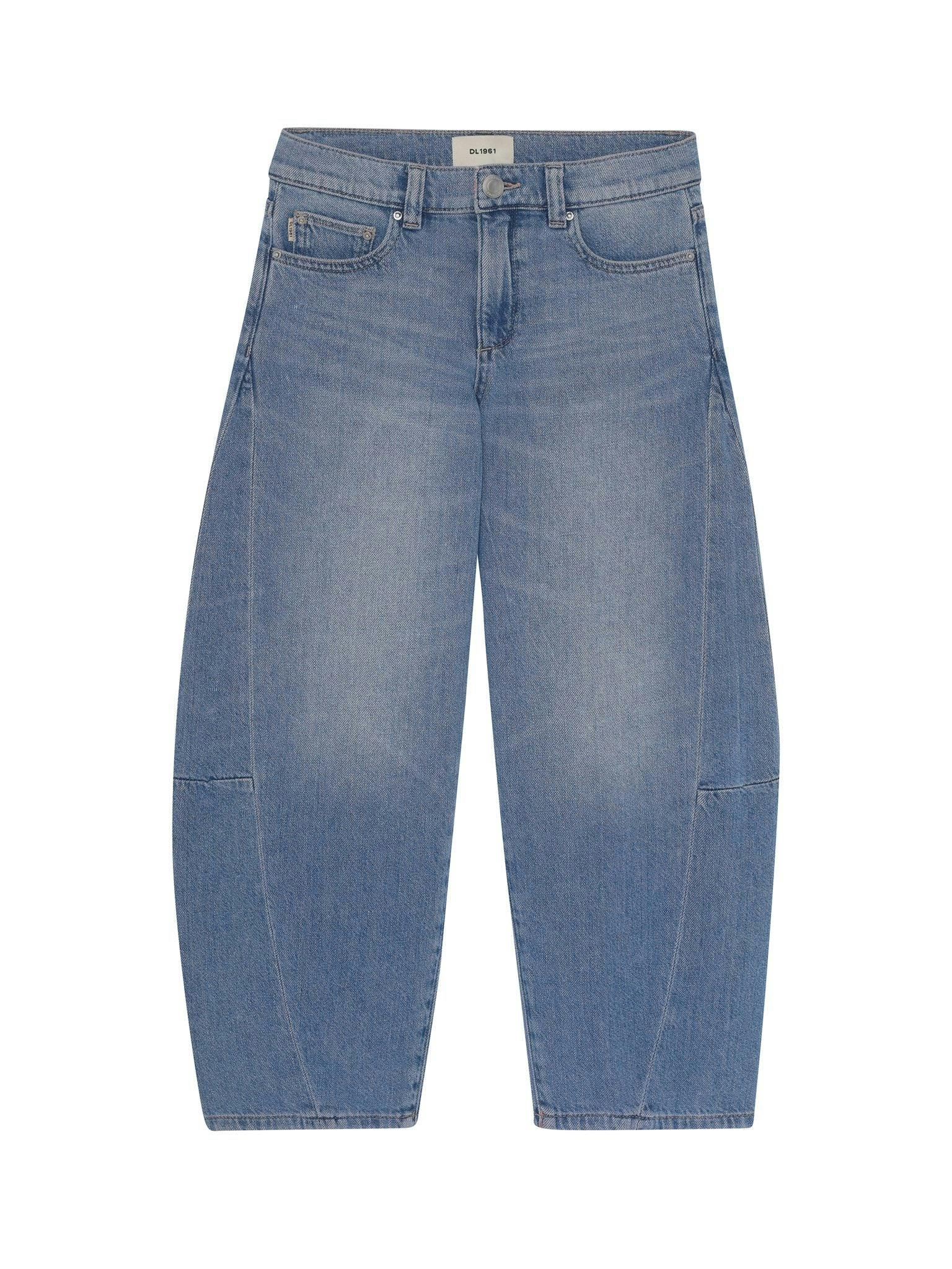 Lilia Relaxed Barrel Jeans | Indigo Rose