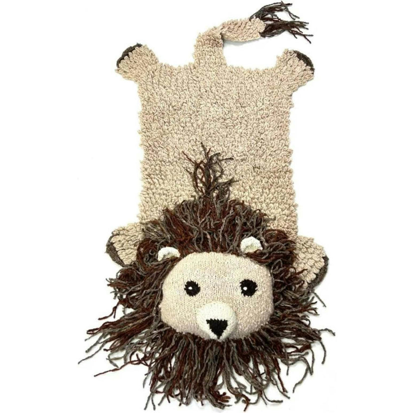 Organic Wool Play Mat + Nursery Rug  | Lion