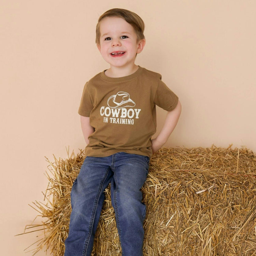 Cowboy In Training Western Short Sleeve T-Shirt