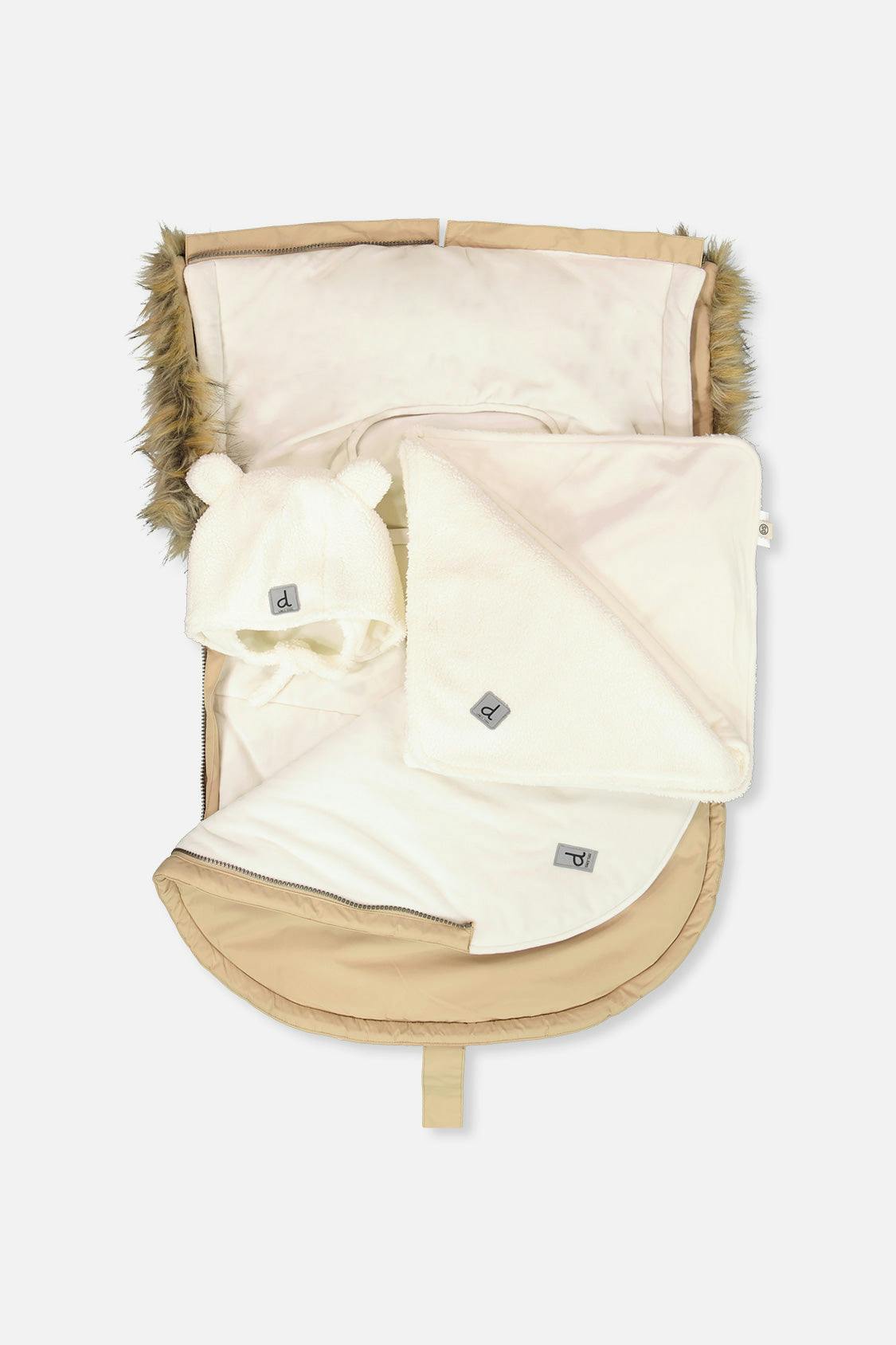 Bunting Bag For Car Seats & Strollers Beige