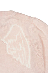 Angel Wings Jumper | Blush