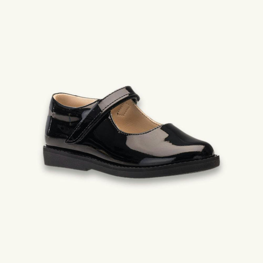 Zoe Mary Jane | Black Patent Leather