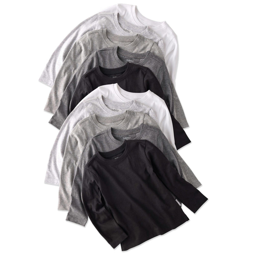 LONDON 10-Pack Toddler Long Sleeve T-Shirts