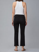 Patti Straight Maternity Vintage Jeans | Black Peached Raw