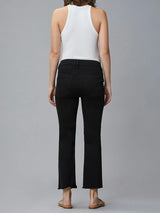 Patti Straight Maternity Vintage Jeans | Black Peached Raw
