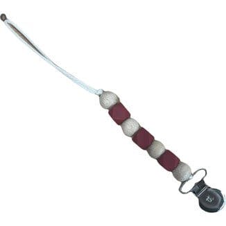 Petite Maya Pacifier & Toy Clip