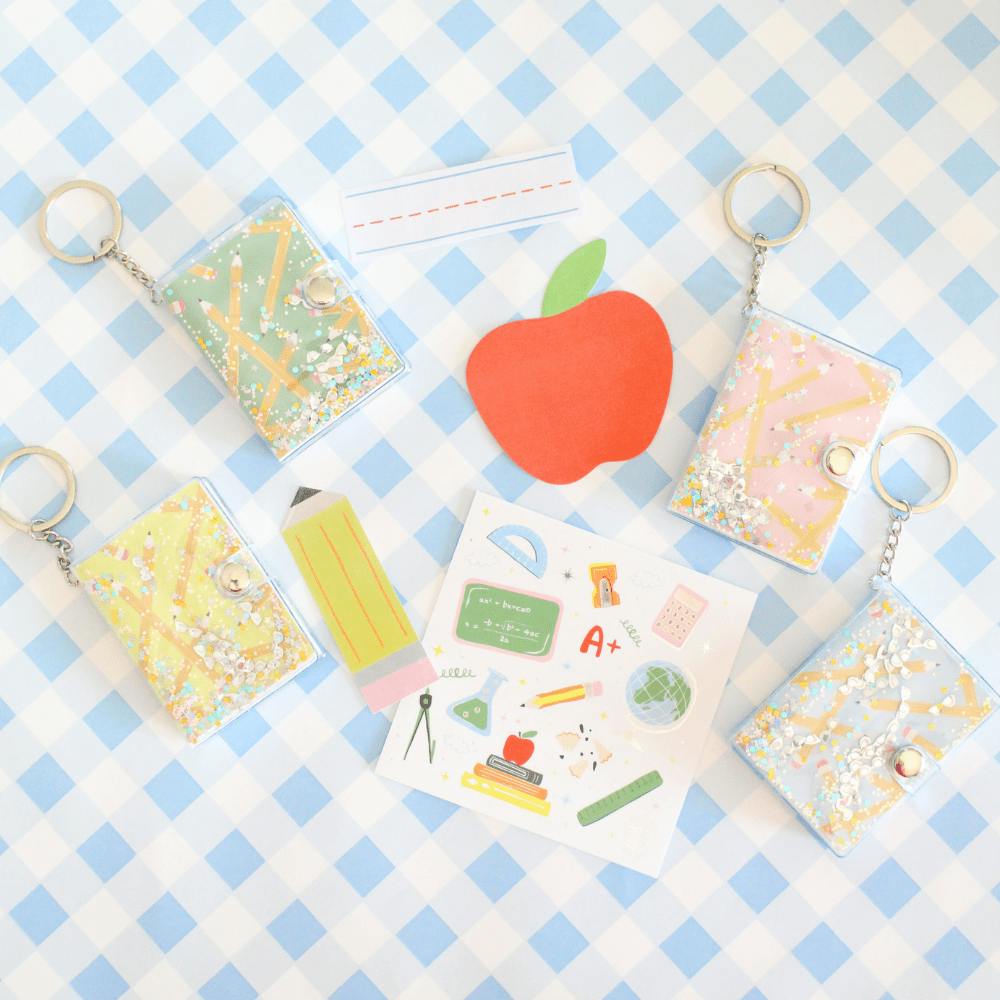 Smarty Pants Notebook Keychain - 4 Color Options