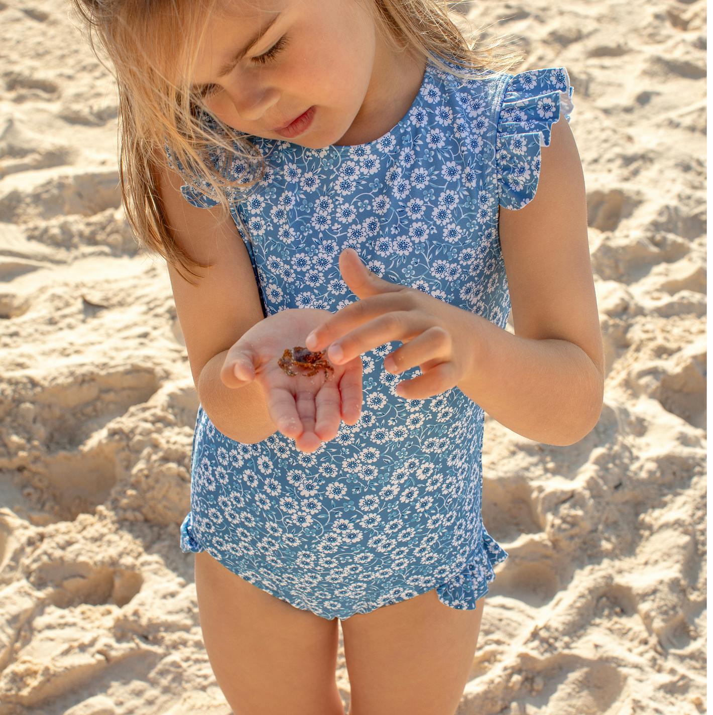 girls rosebay ruffle cap sleeve one piece