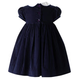 ABC Peter Pan Collar Puff Sleeve Smocked Dress & Bloomers