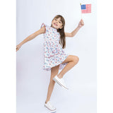 Fireworks Ruffle Dress