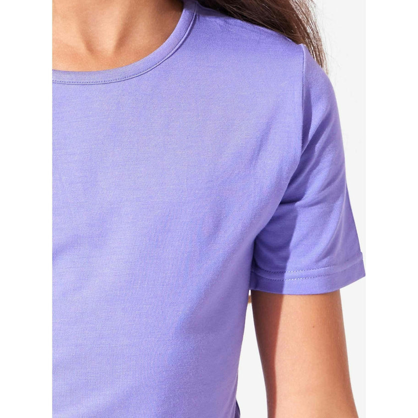 Poppin Purple Bamboo Kids Pajama Short Set