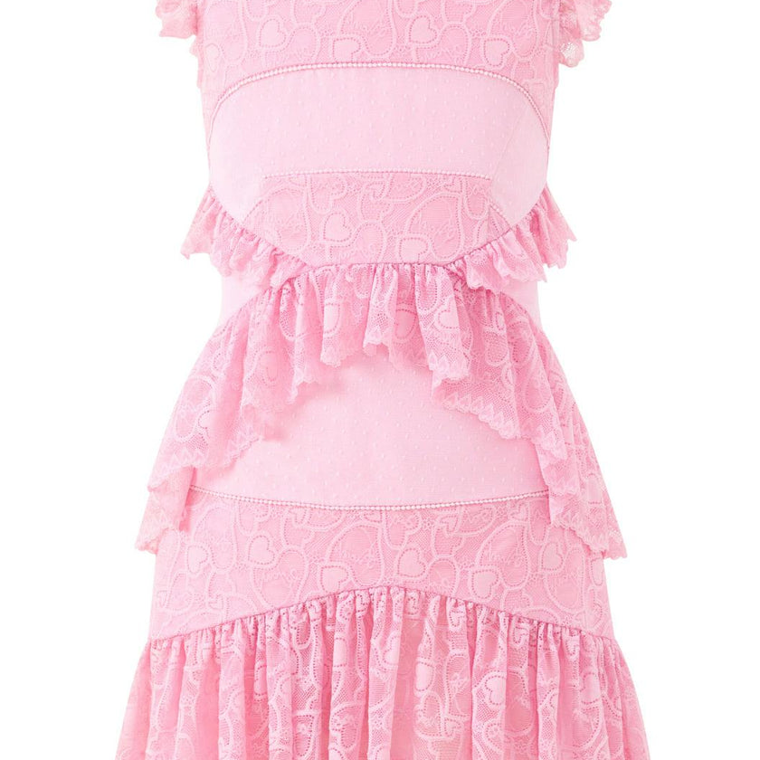 Lucy Frill Mini Dress