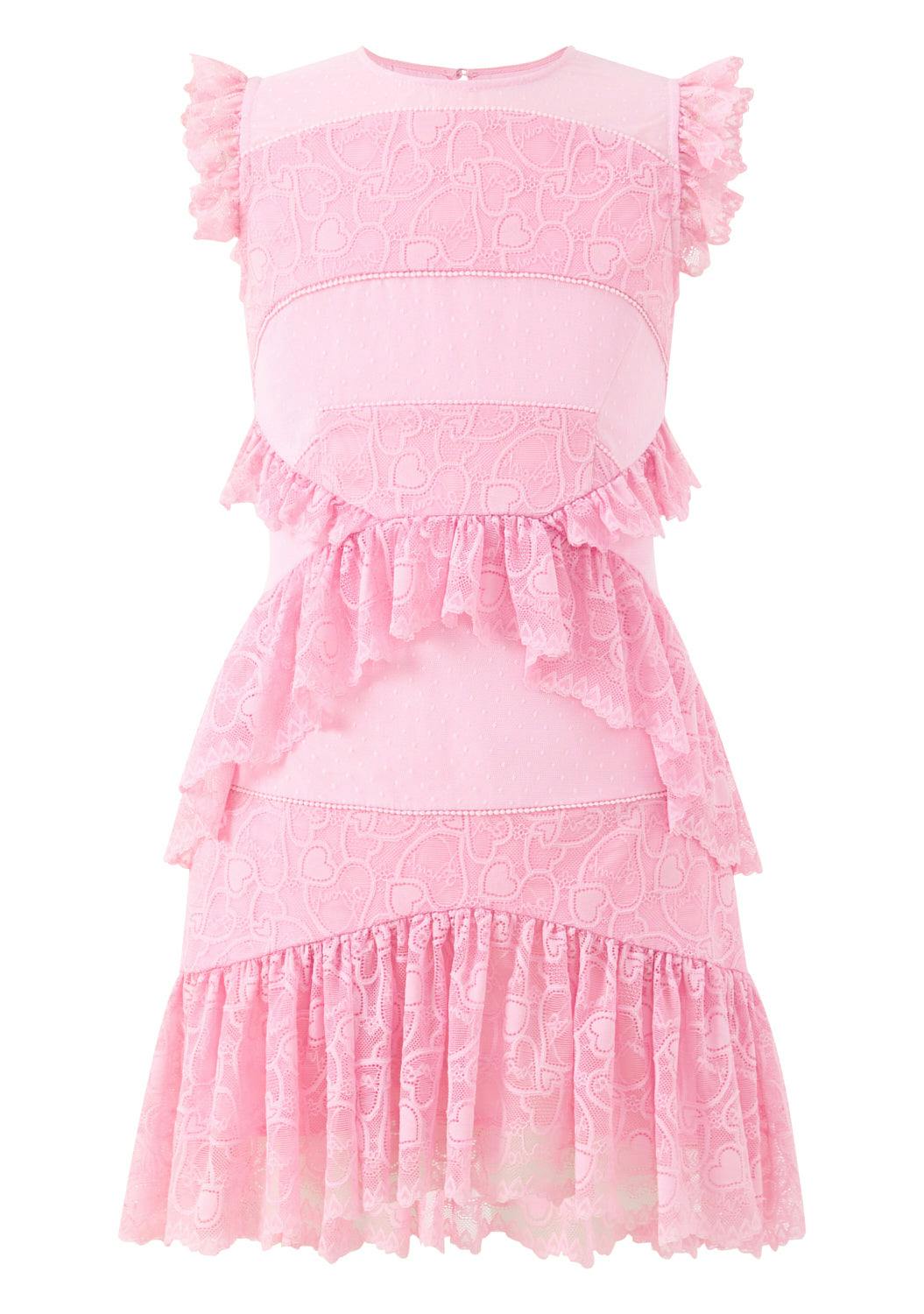 Lucy Frill Mini Dress