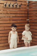 Pleats-N-Tiers Boys Romper