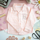 Liberty of London children's personalised classic pyjamas - pink