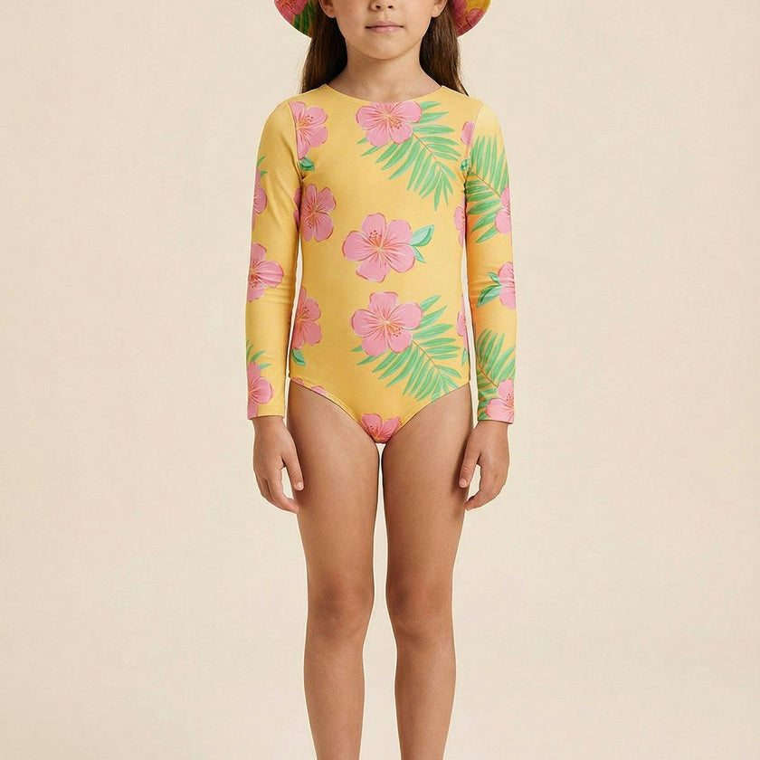 HIBISCUS AMARILLO - SUN LONGSLEEVE