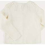 Openwork Cotton Cardigan in Cream (6mths-10yrs)