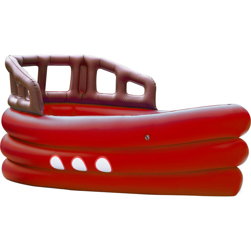 Water Fun Pirate Boat Inflatable Sprinkler Play Center with Pump