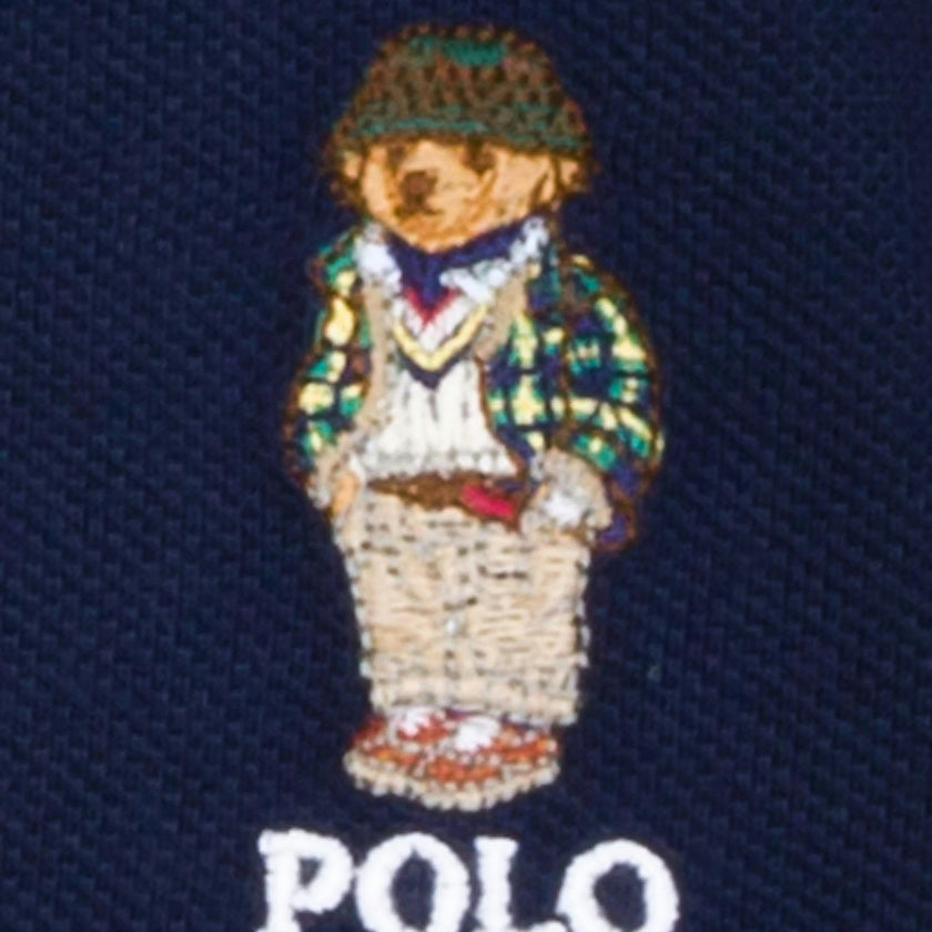 Navy Logo Polo