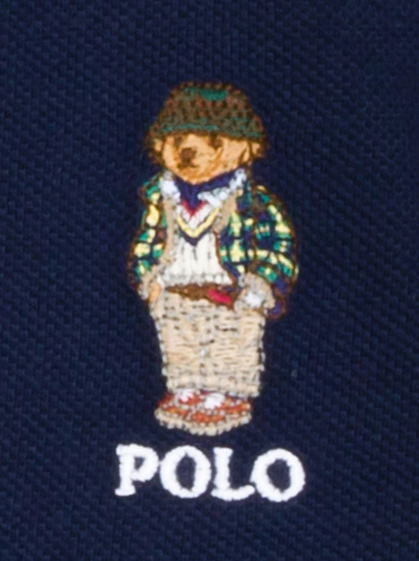 Navy Logo Polo
