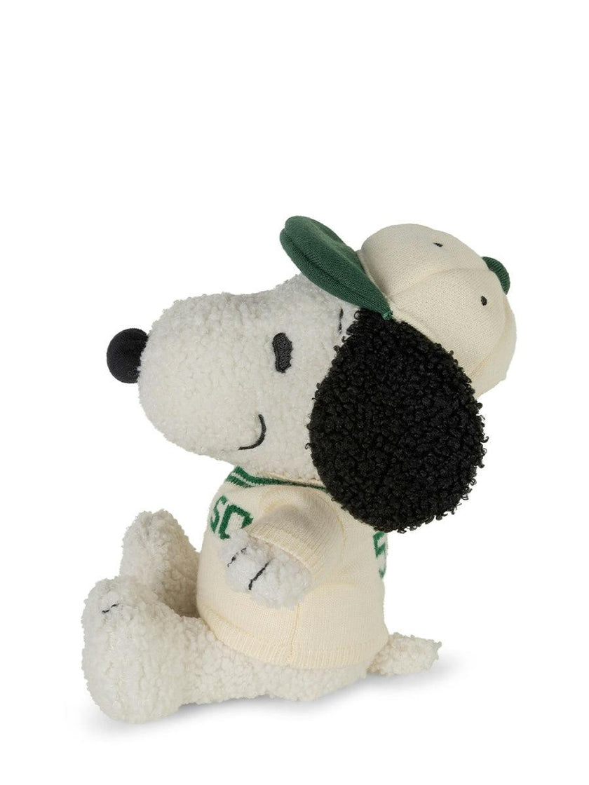 Snoopy ECO Tiny Teddy Cream w/ Varsity Sweater-8"
