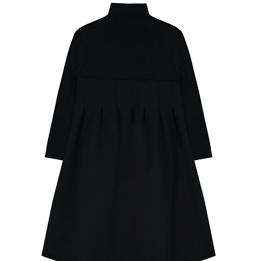 Neoprene Turtleneck Dress