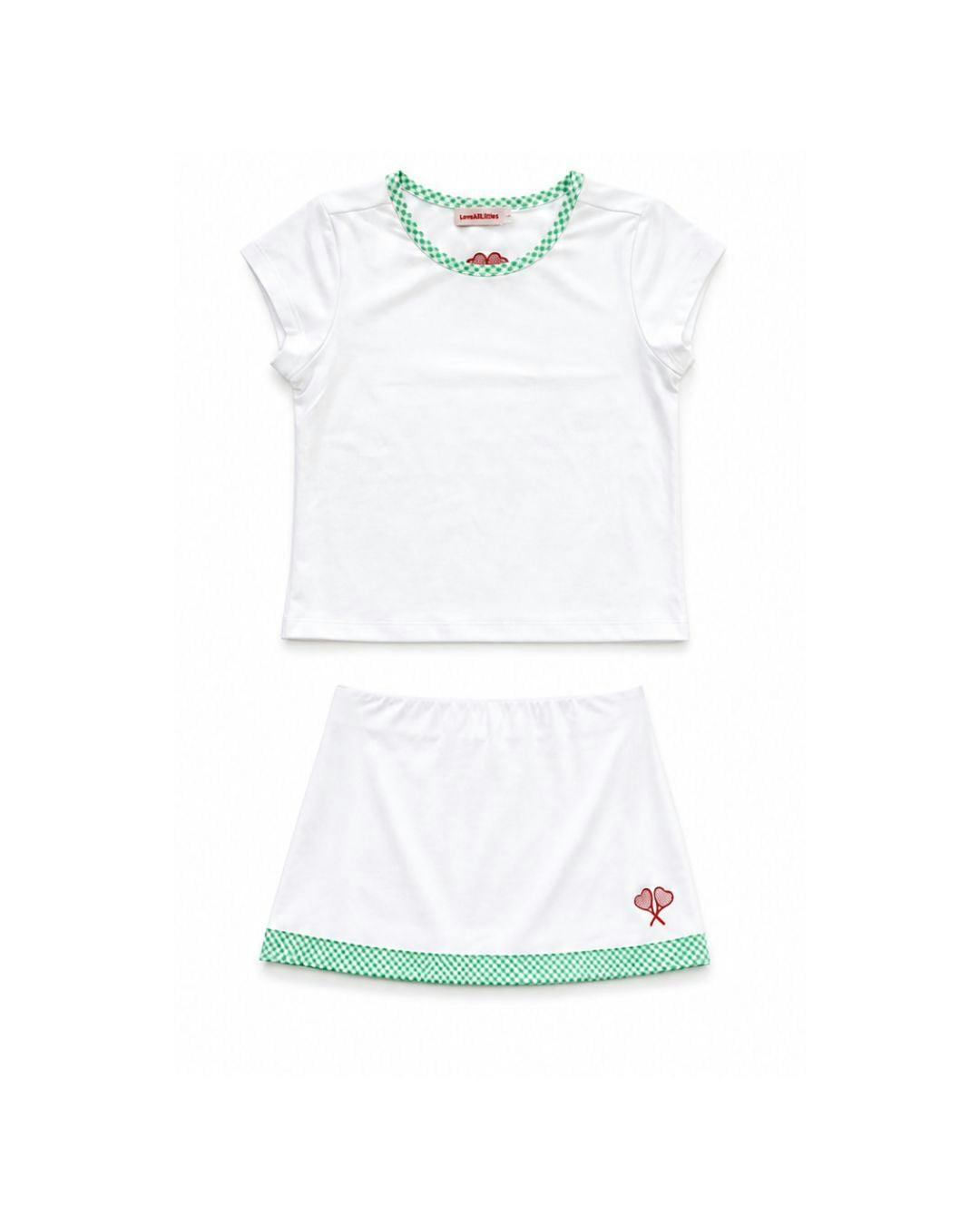 Love All Littles Scarlett Tennis Top