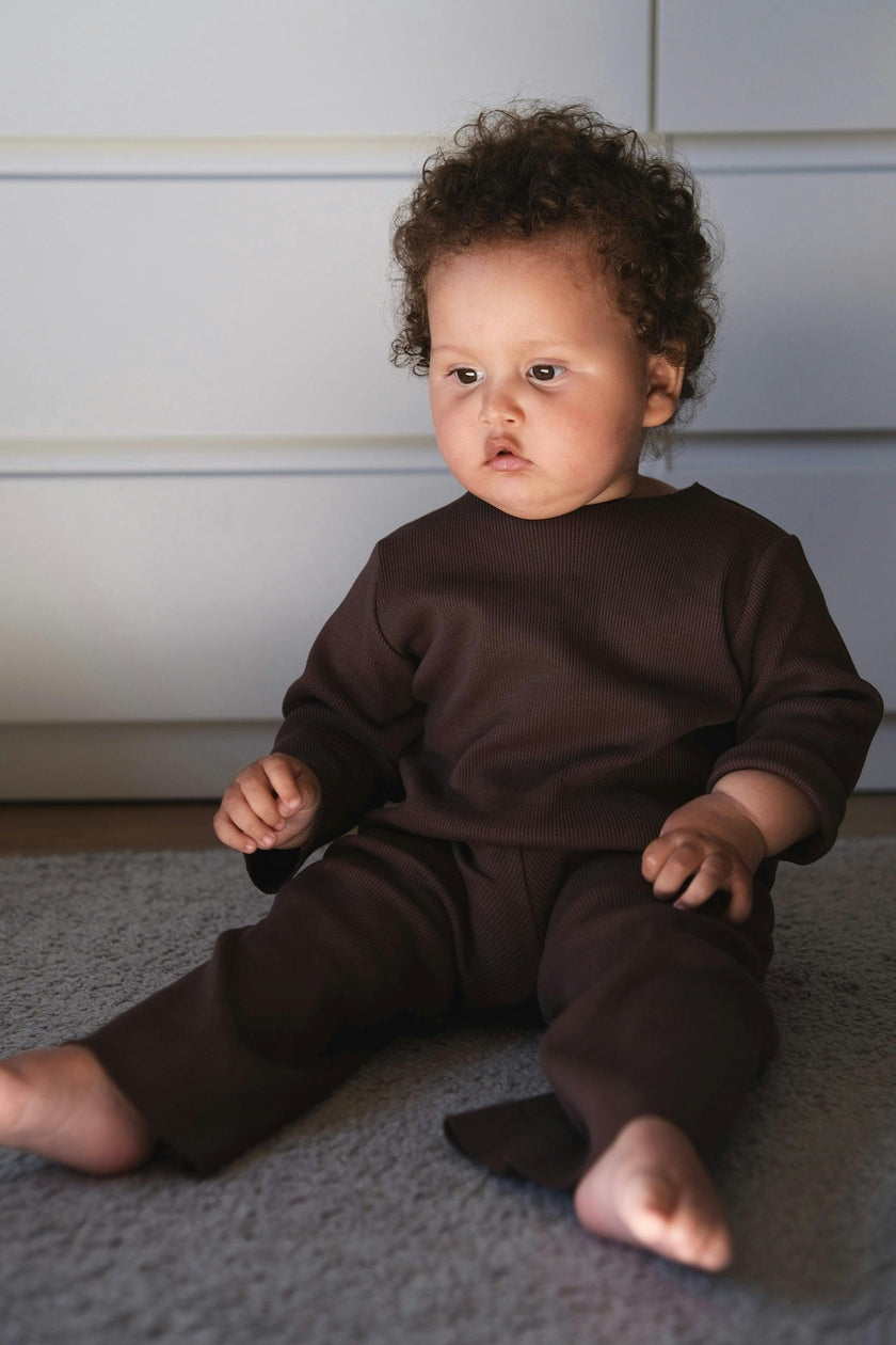 RIB SWEATSHIRT