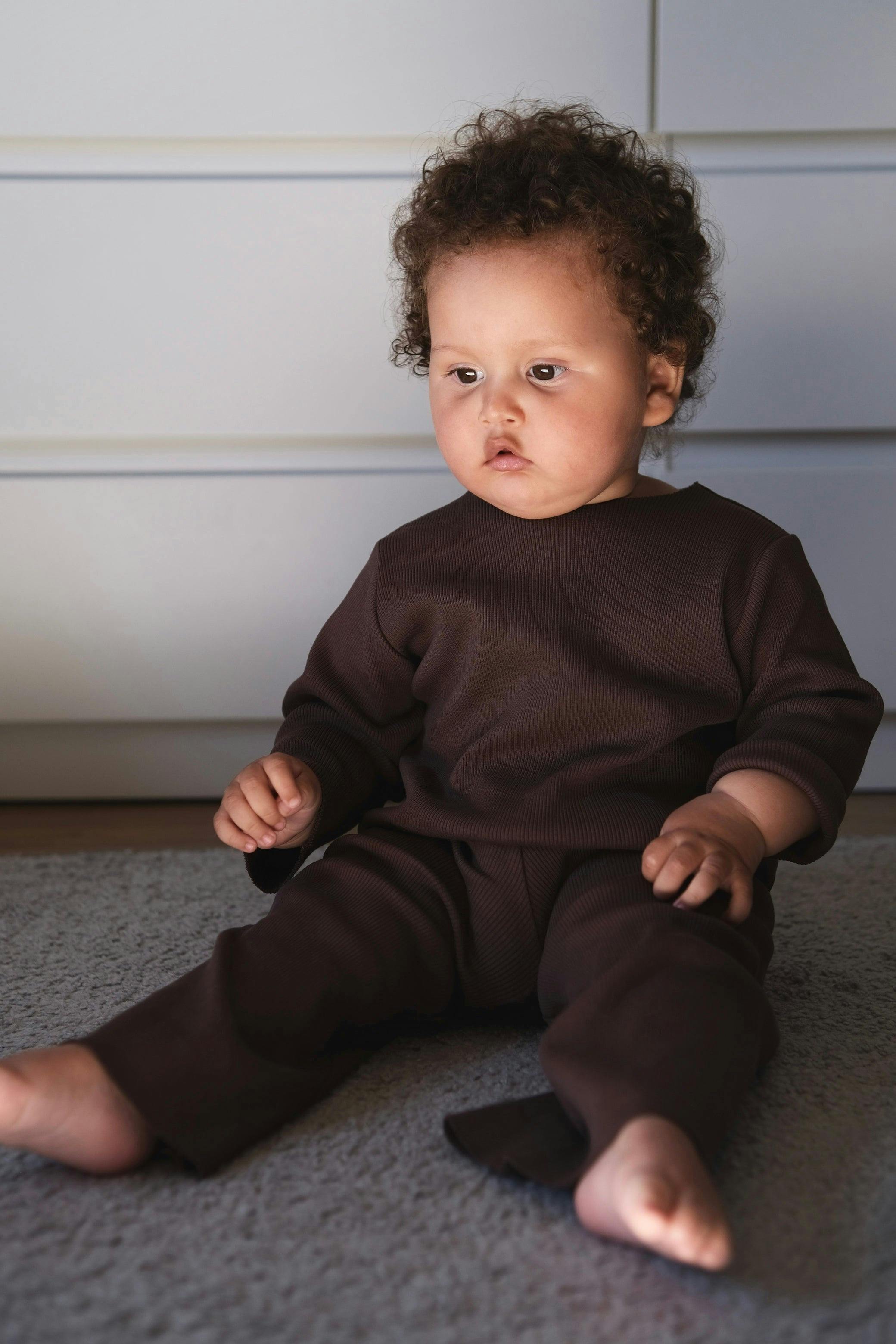 RIB SWEATSHIRT