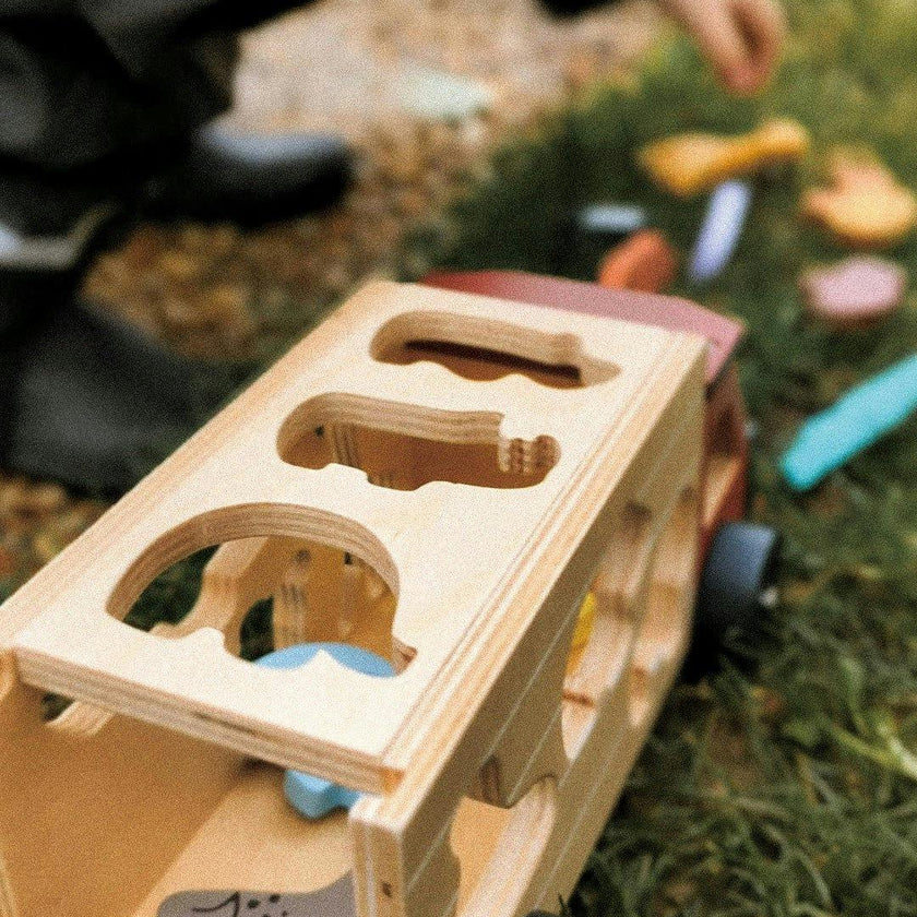 Shape Sorting Safari Truck