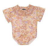 Floral Print Woven Bubble Pink