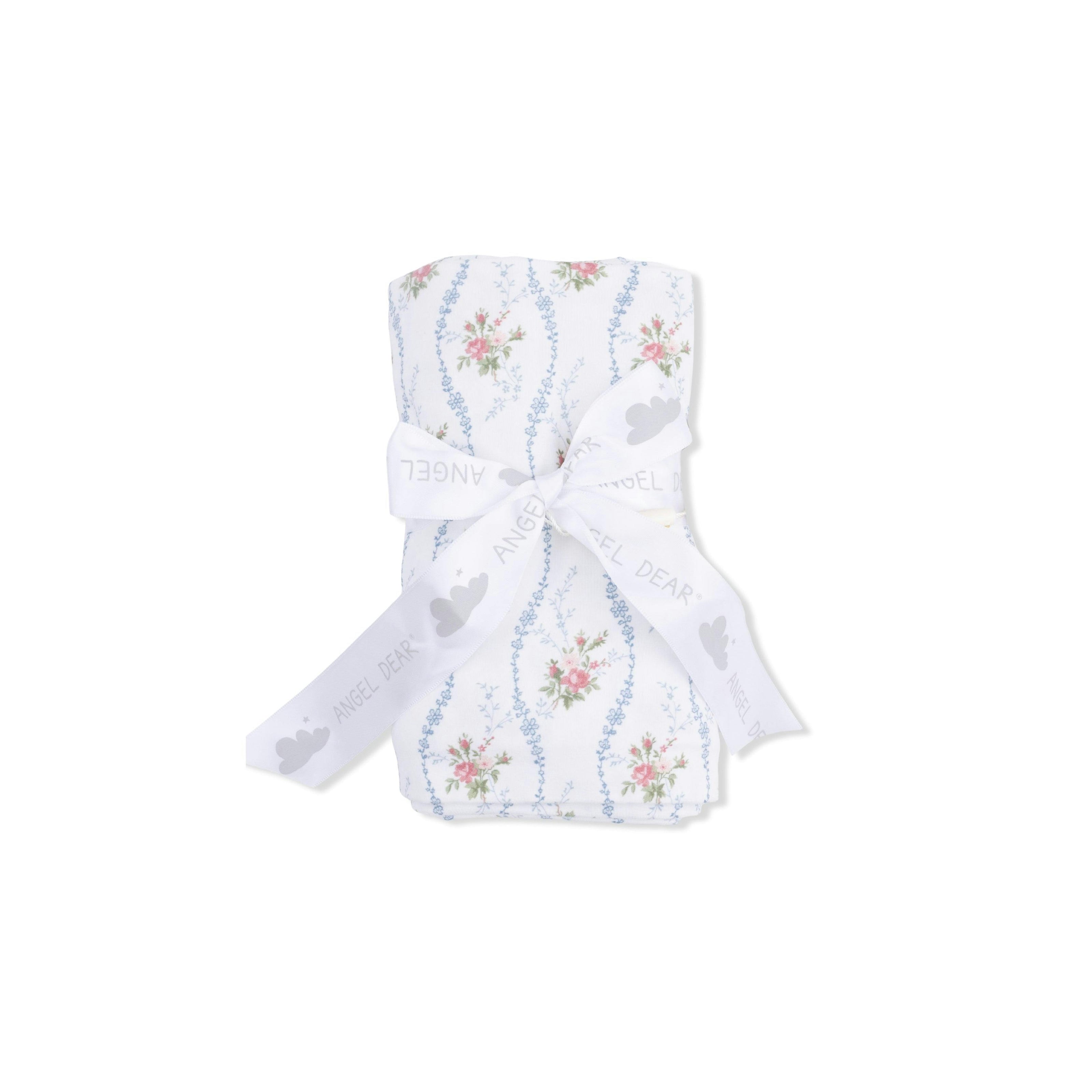 Heirloom Rose Stripe - Swaddle Blanket