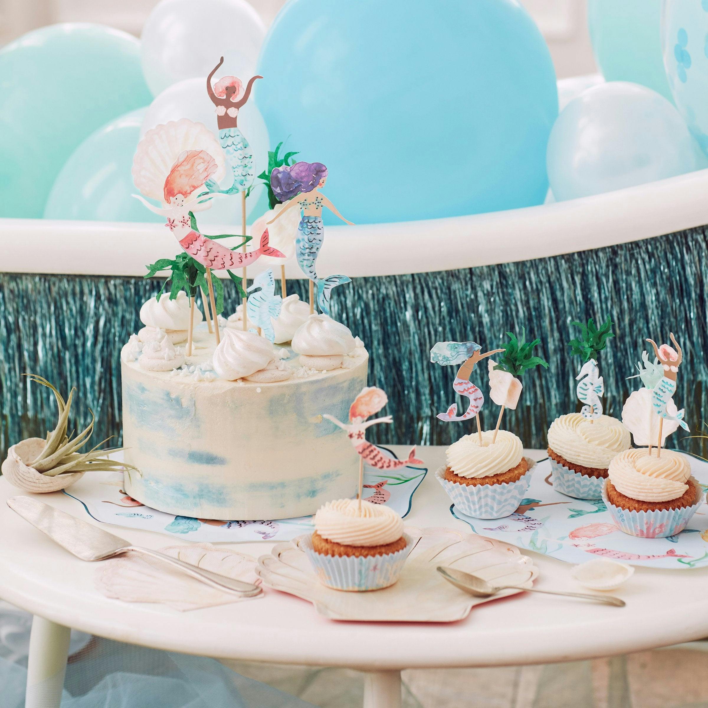 Mermaid Cupcake Kit