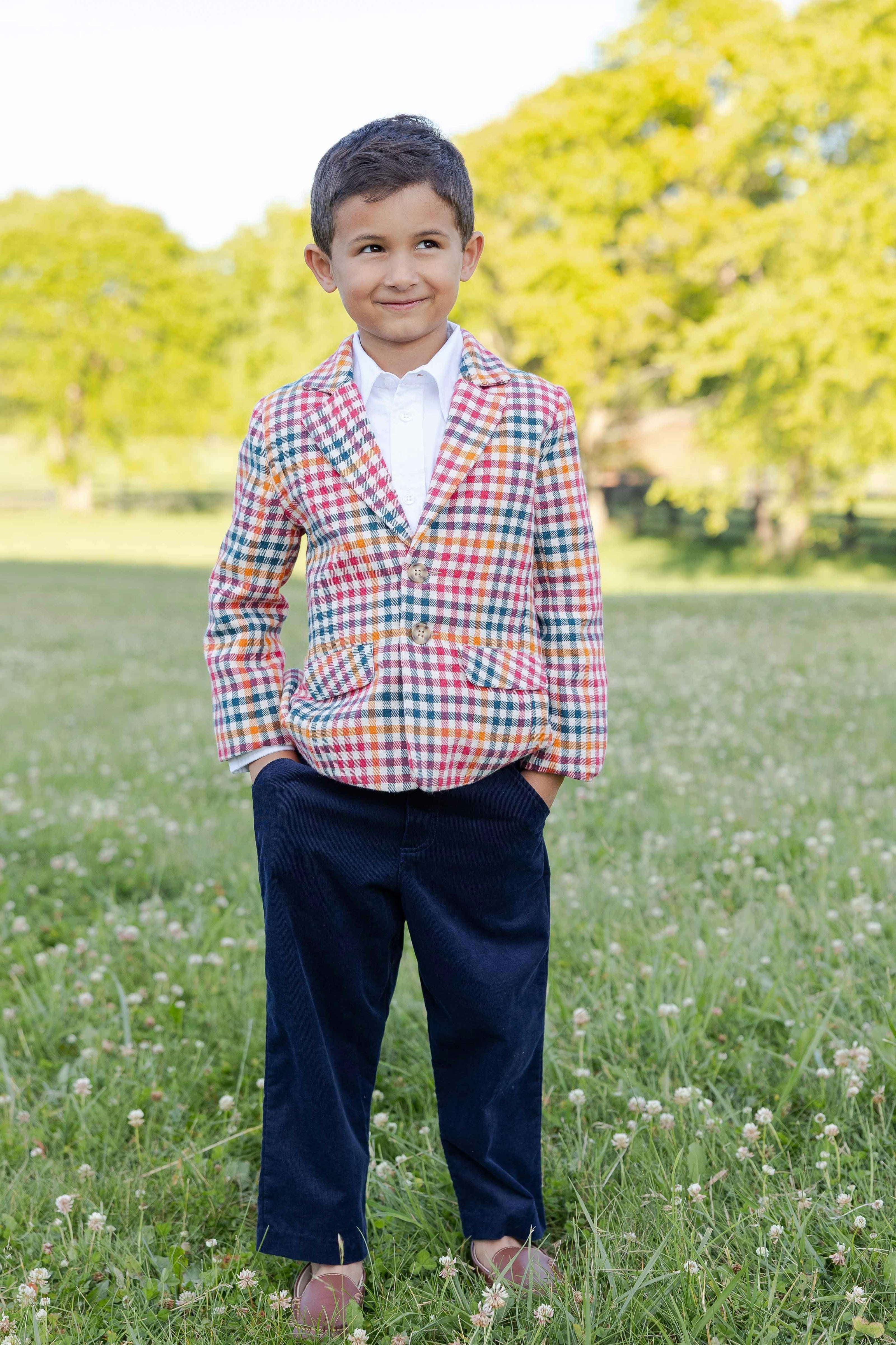 Plaid Blazer